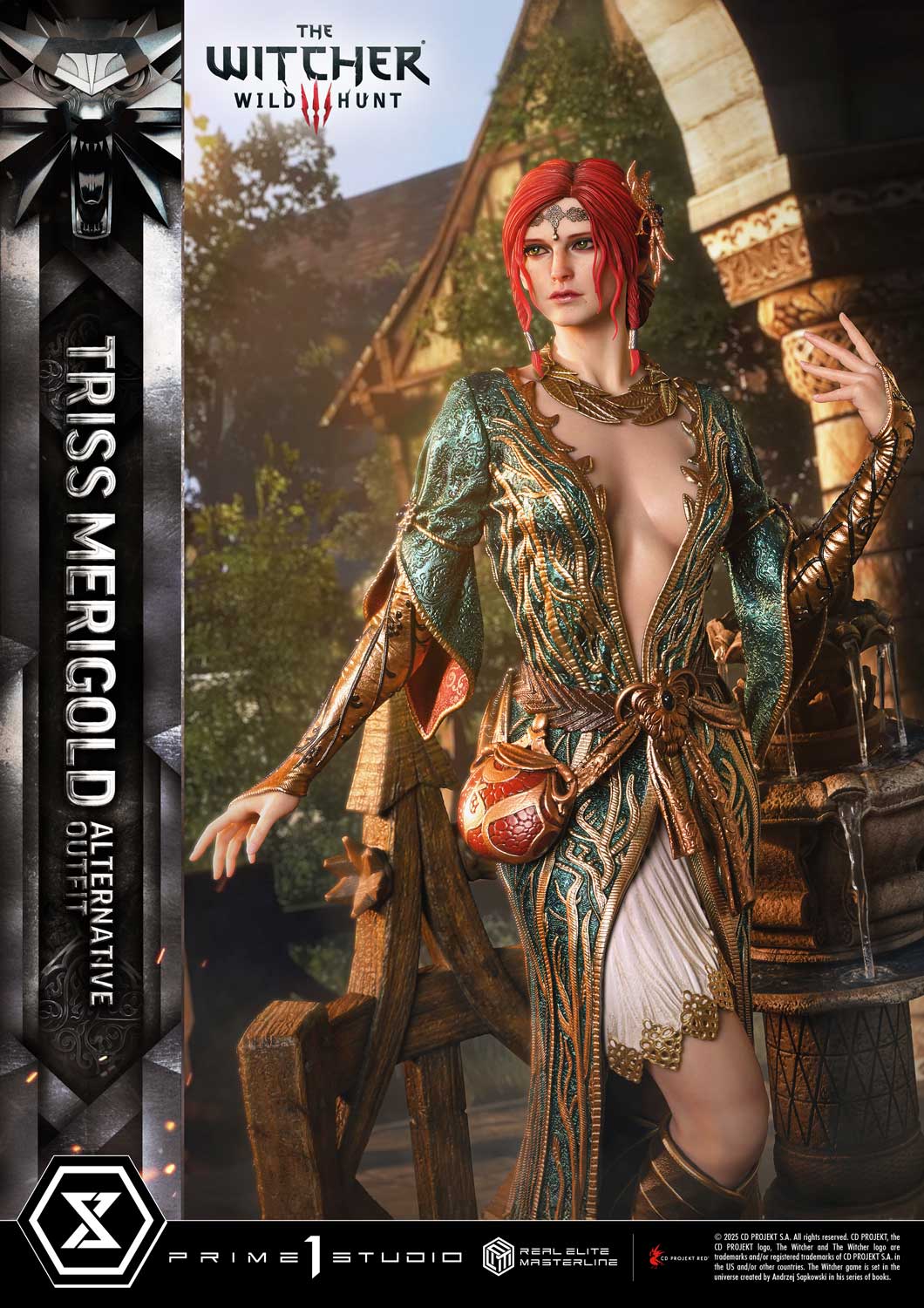 PRE-ORDER Prime 1 Statue - Real Elite Masterline - The Witcher 3: Wild Hunt - Triss Merigold: Alternative Outfit 1/4