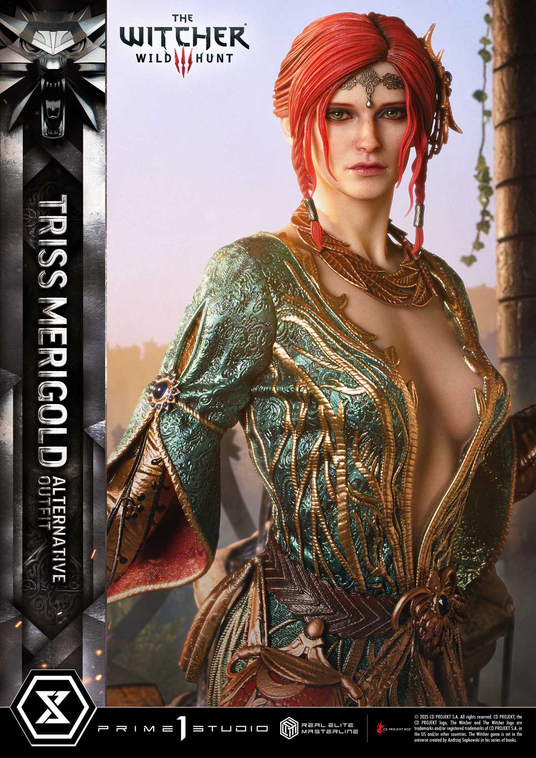 PRE-ORDER Prime 1 Statue - Real Elite Masterline - The Witcher 3: Wild Hunt - Triss Merigold: Alternative Outfit 1/4