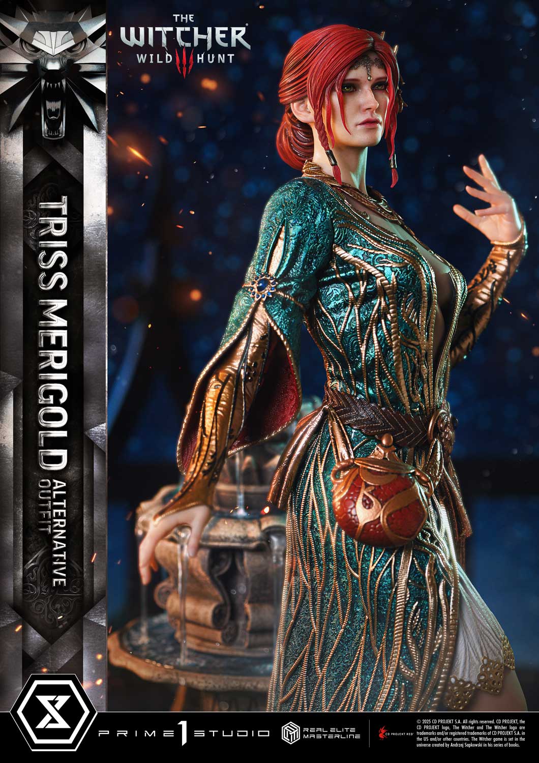 PRE-ORDER Prime 1 Statue - Real Elite Masterline - The Witcher 3: Wild Hunt - Triss Merigold: Alternative Outfit 1/4