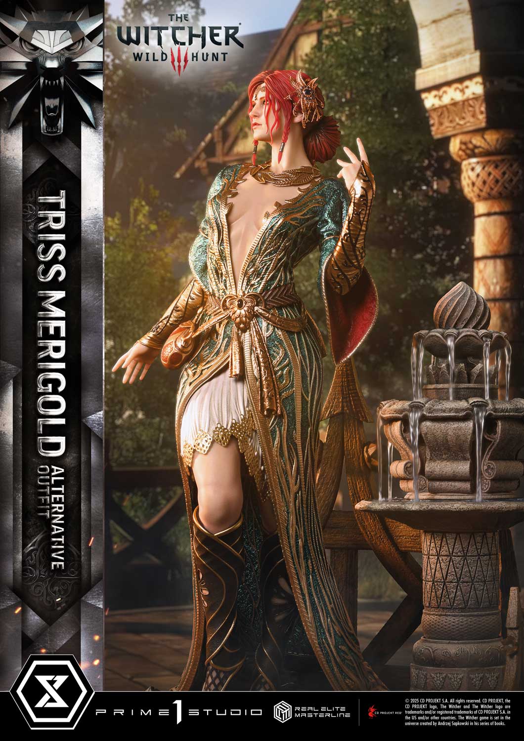 PRE-ORDER Prime 1 Statue - Real Elite Masterline - The Witcher 3: Wild Hunt - Triss Merigold: Alternative Outfit 1/4