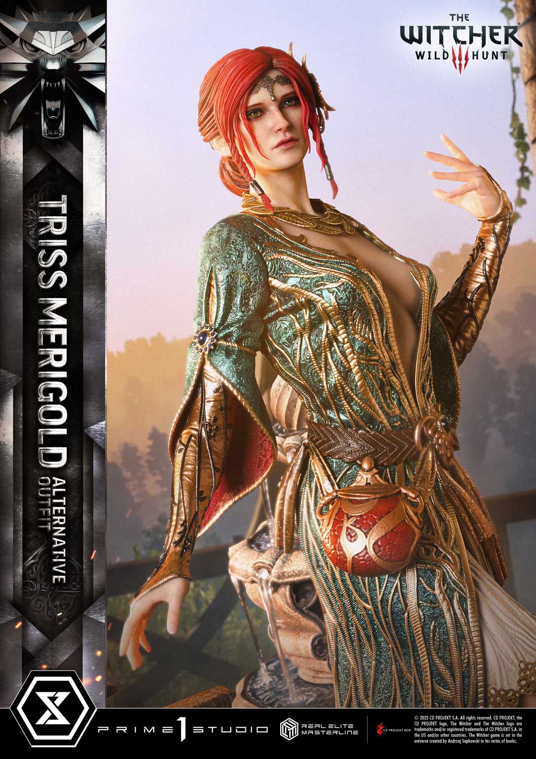 PRE-ORDER Prime 1 Statue - Real Elite Masterline - The Witcher 3: Wild Hunt - Triss Merigold: Alternative Outfit 1/4