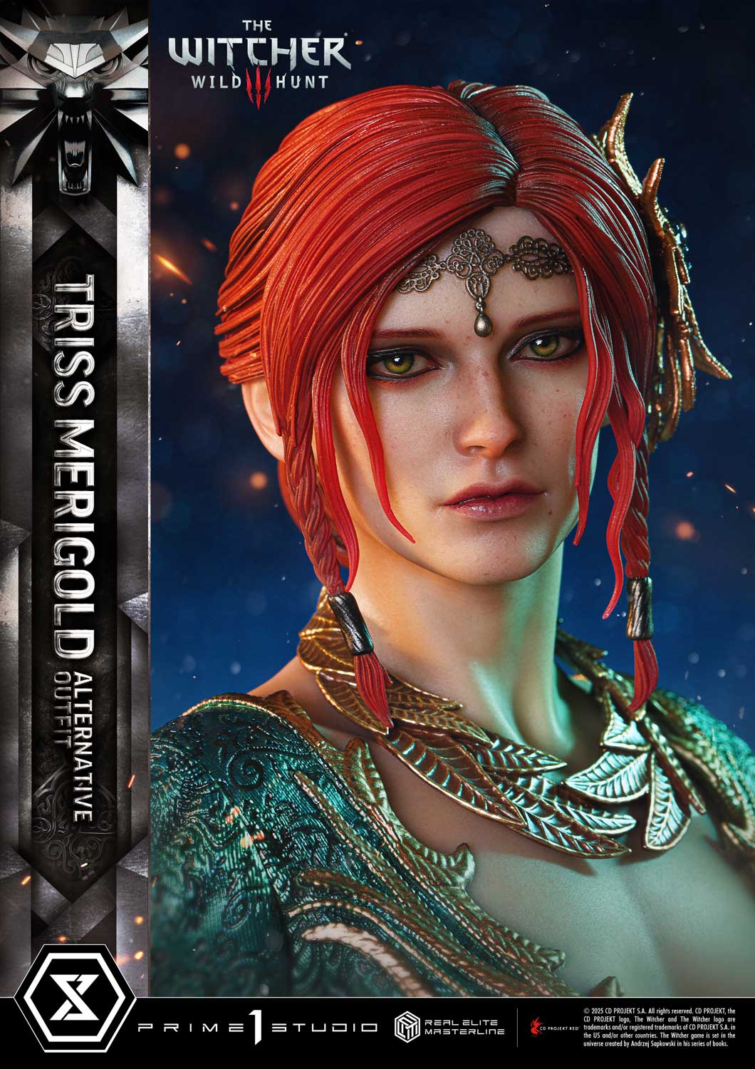 PRE-ORDER Prime 1 Statue - Real Elite Masterline - The Witcher 3: Wild Hunt - Triss Merigold: Alternative Outfit 1/4