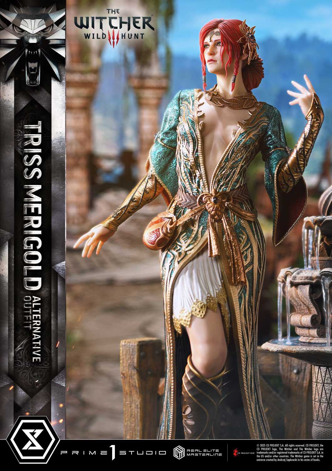 PRE-ORDER Prime 1 Statue - Real Elite Masterline - The Witcher 3: Wild Hunt - Triss Merigold: Alternative Outfit 1/4