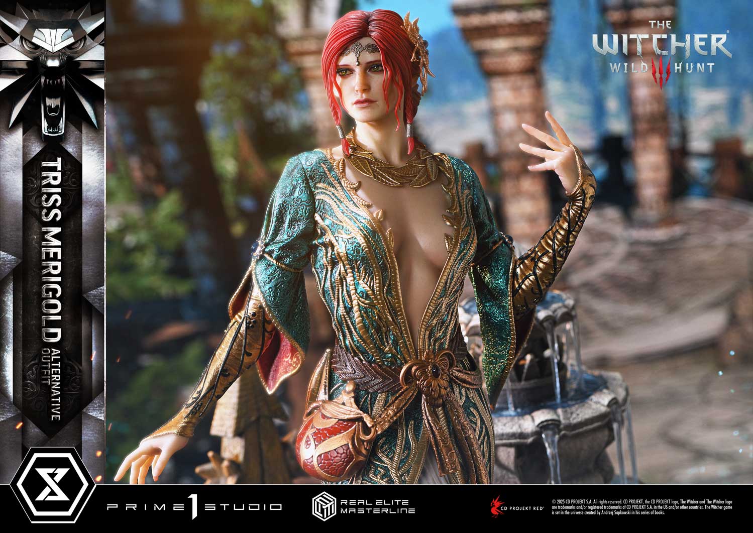 PRE-ORDER Prime 1 Statue - Real Elite Masterline - The Witcher 3: Wild Hunt - Triss Merigold: Alternative Outfit 1/4