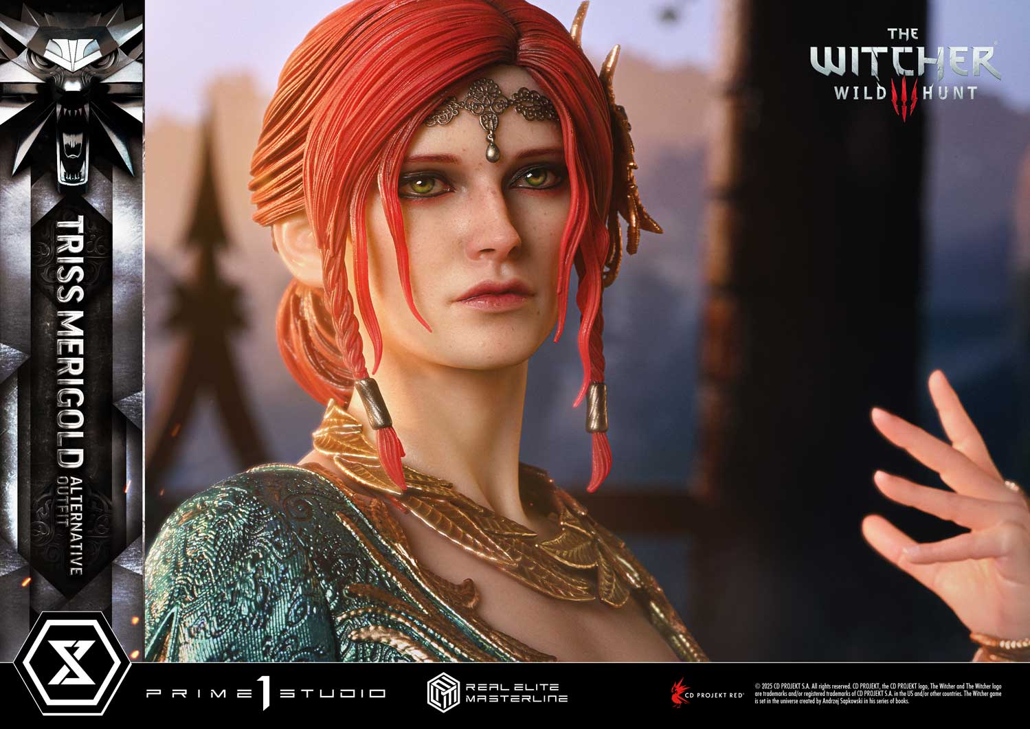 PRE-ORDER Prime 1 Statue - Real Elite Masterline - The Witcher 3: Wild Hunt - Triss Merigold: Alternative Outfit 1/4