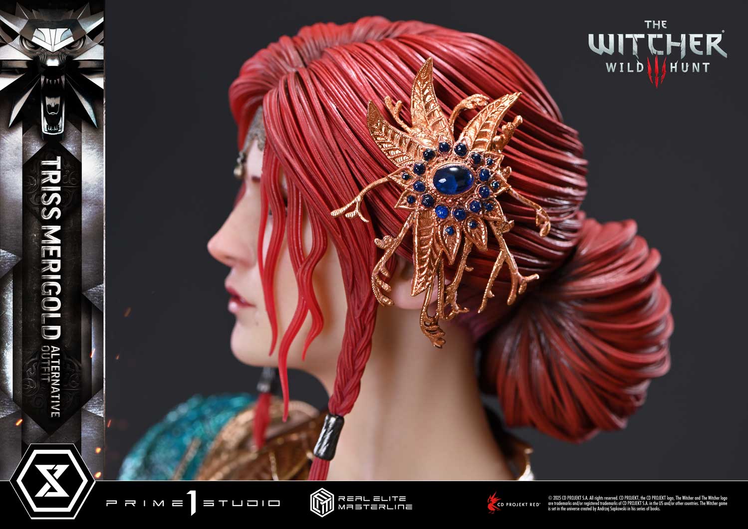 PRE-ORDER Prime 1 Statue - Real Elite Masterline - The Witcher 3: Wild Hunt - Triss Merigold: Alternative Outfit 1/4