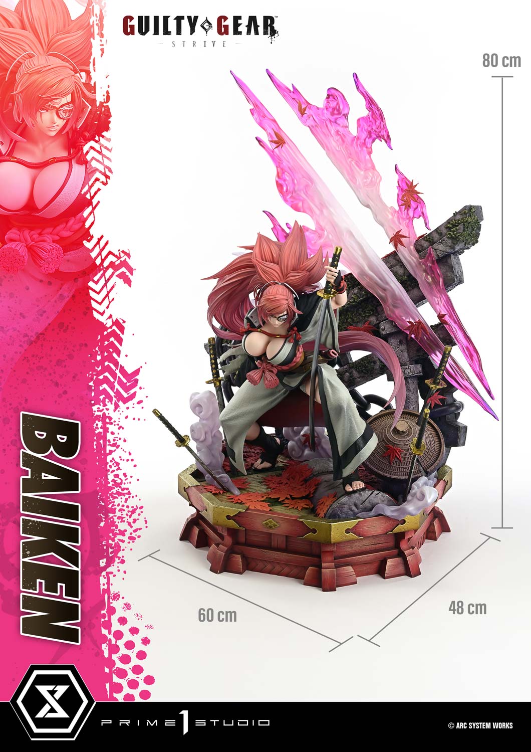 PRE-ORDER Prime1 Studio - Ultimate Premium Masterline - GUILTY GEAR -STRIVE- - BAIKEN 1/4