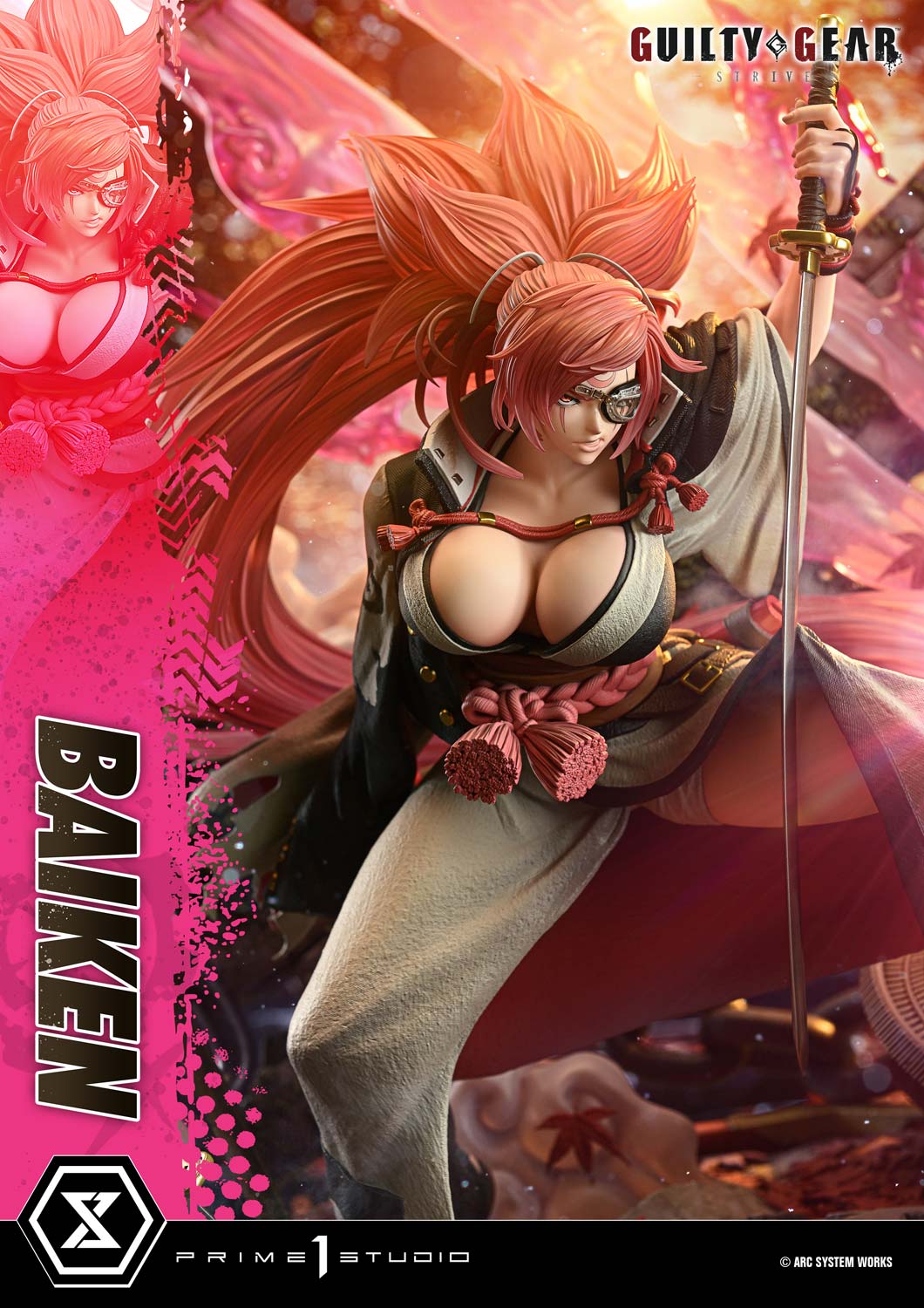 PRE-ORDER Prime1 Studio - Ultimate Premium Masterline - GUILTY GEAR -STRIVE- - BAIKEN 1/4