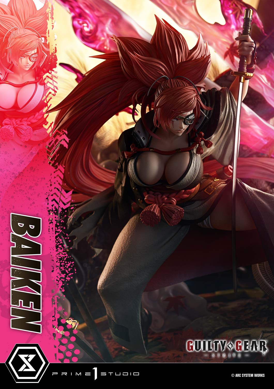 PRE-ORDER Prime1 Studio - Ultimate Premium Masterline - GUILTY GEAR -STRIVE- - BAIKEN 1/4