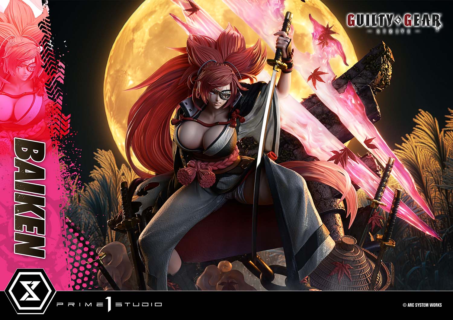 PRE-ORDER Prime1 Studio - Ultimate Premium Masterline - GUILTY GEAR -STRIVE- - BAIKEN 1/4