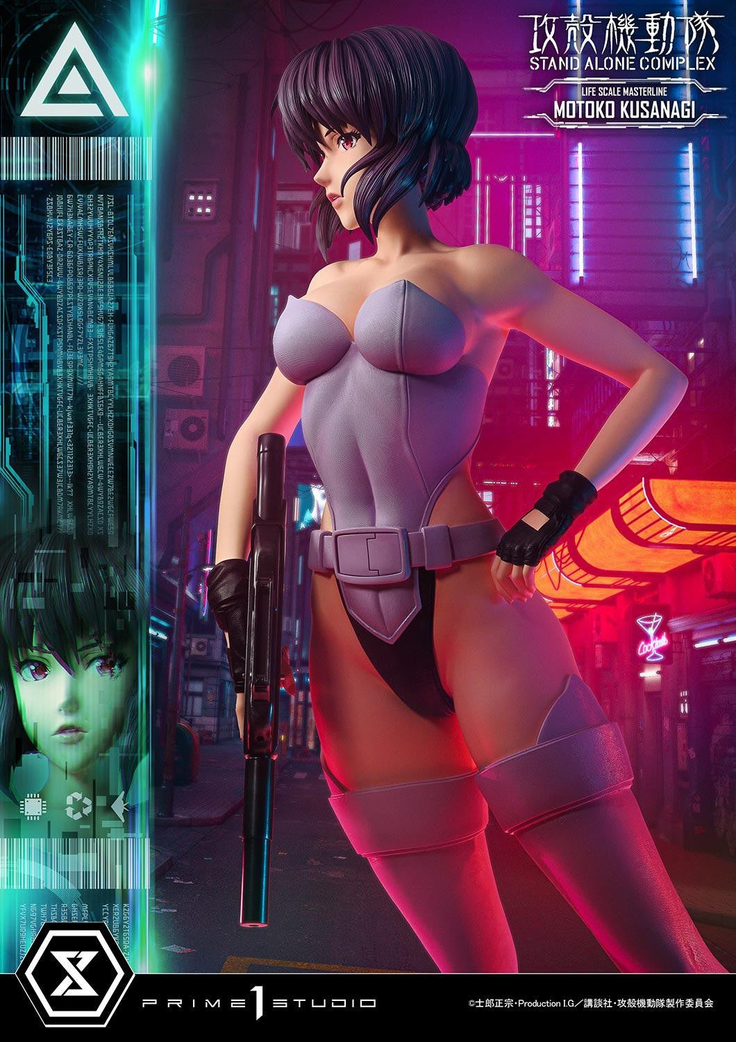PRE-ORDER Prime 1 Statue - Life Scale Masterline - Ghost in the Shell: Stand Alone Complex - Motoko Kusanagi 1/1