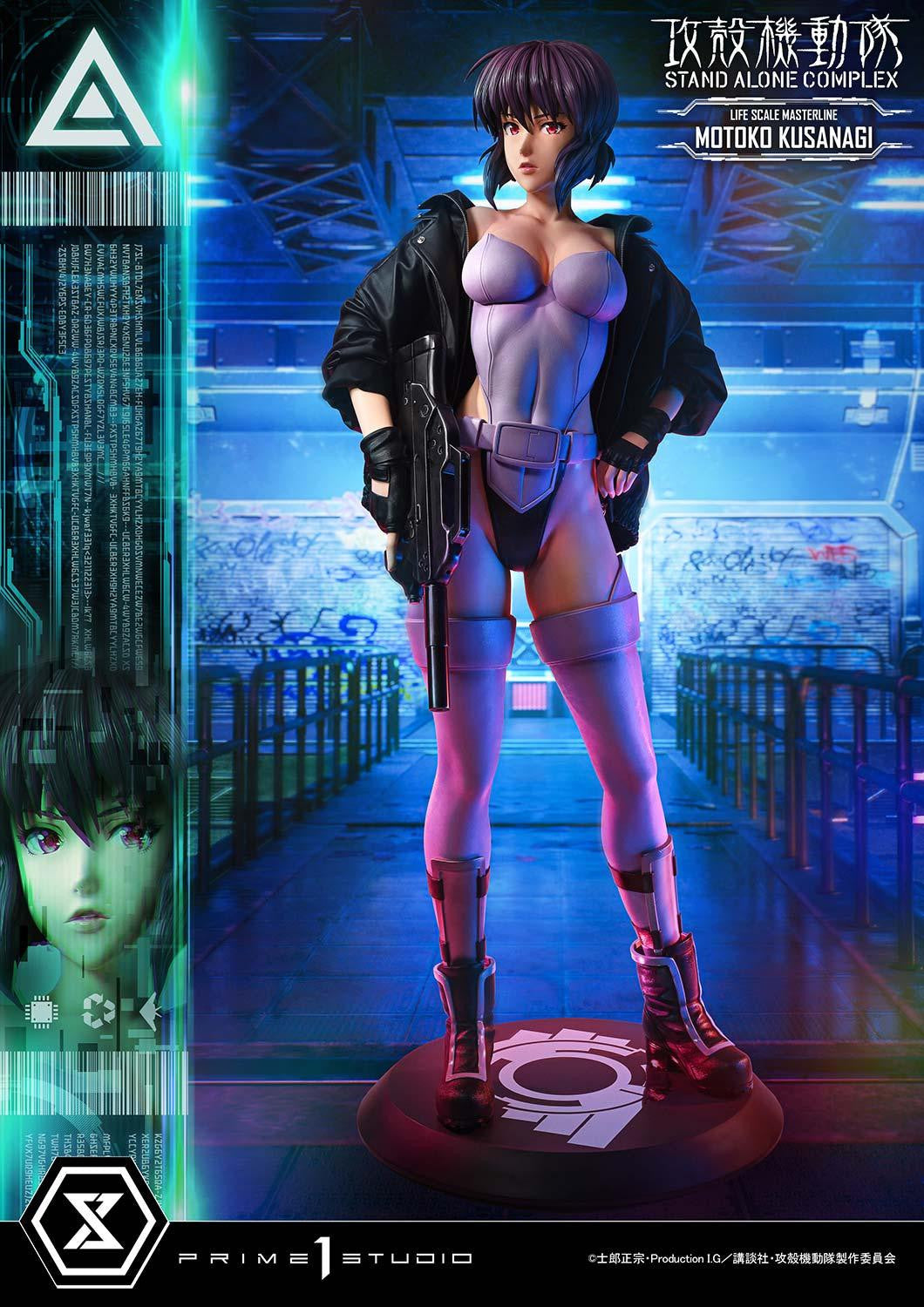 PRE-ORDER Prime 1 Statue - Life Scale Masterline - Ghost in the Shell: Stand Alone Complex - Motoko Kusanagi 1/1