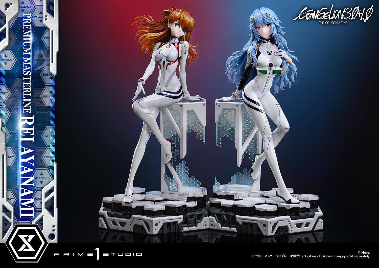 PRE-ORDER Prime 1 Studio - Premium Masterline - EVANGELION: 3.0+1.0 THRICE UPON A TIME - Rei Ayanami 1/4