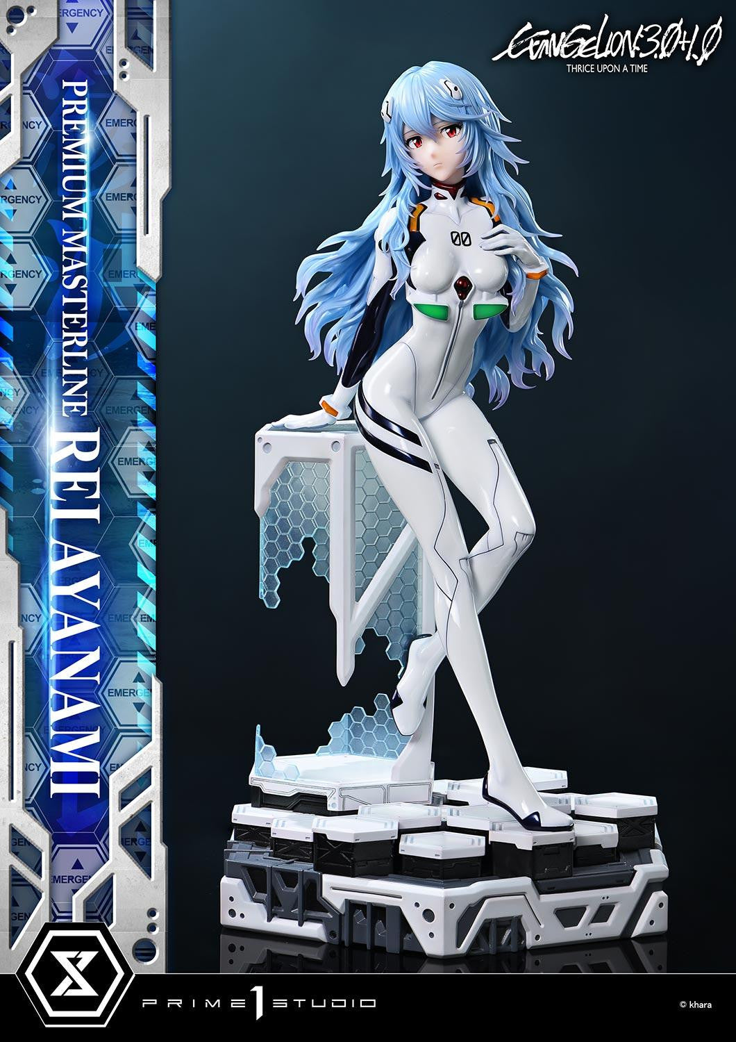 PRE-ORDER Prime 1 Studio - Premium Masterline - EVANGELION: 3.0+1.0 THRICE UPON A TIME - Rei Ayanami 1/4