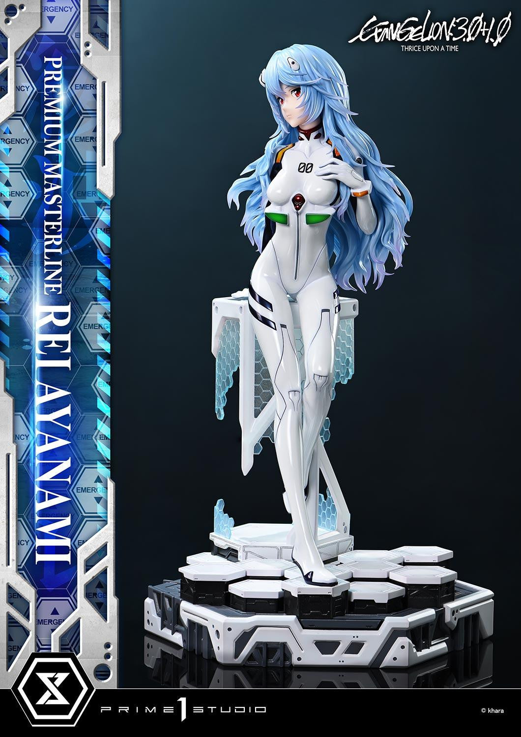 PRE-ORDER Prime 1 Studio - Premium Masterline - EVANGELION: 3.0+1.0 THRICE UPON A TIME - Rei Ayanami 1/4
