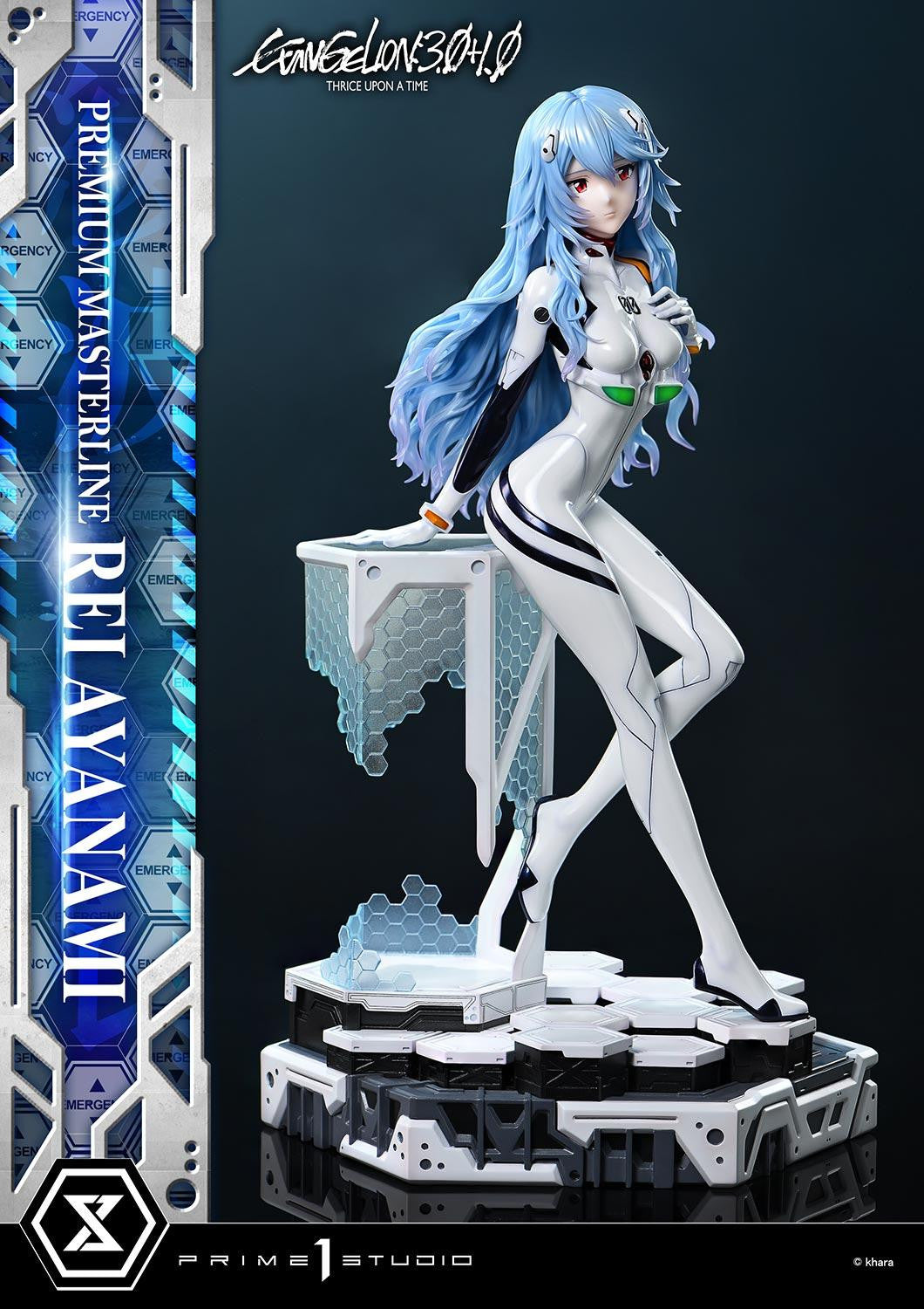 PRE-ORDER Prime 1 Studio - Premium Masterline - EVANGELION: 3.0+1.0 THRICE UPON A TIME - Rei Ayanami 1/4