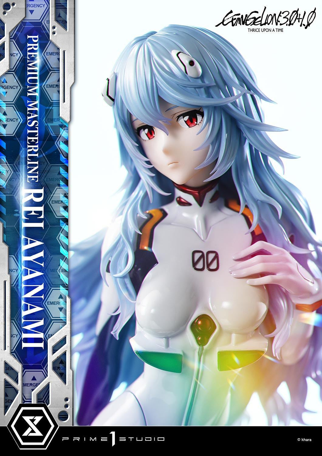 PRE-ORDER Prime 1 Studio - Premium Masterline - EVANGELION: 3.0+1.0 THRICE UPON A TIME - Rei Ayanami 1/4