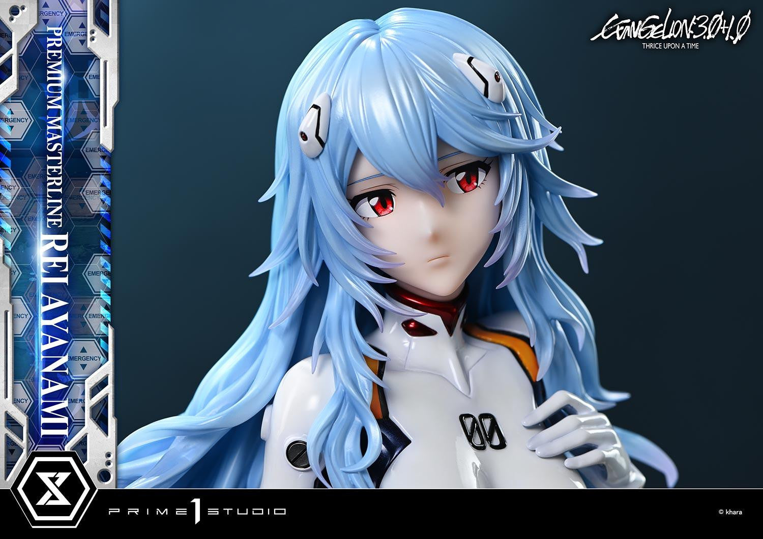 PRE-ORDER Prime 1 Studio - Premium Masterline - EVANGELION: 3.0+1.0 THRICE UPON A TIME - Rei Ayanami 1/4