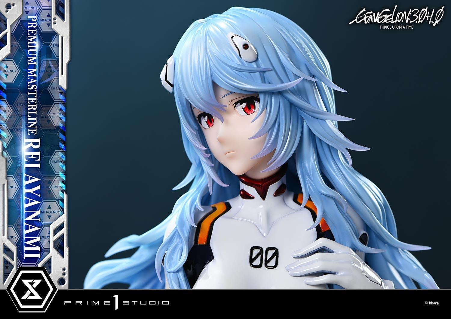 PRE-ORDER Prime 1 Studio - Premium Masterline - EVANGELION: 3.0+1.0 THRICE UPON A TIME - Rei Ayanami 1/4