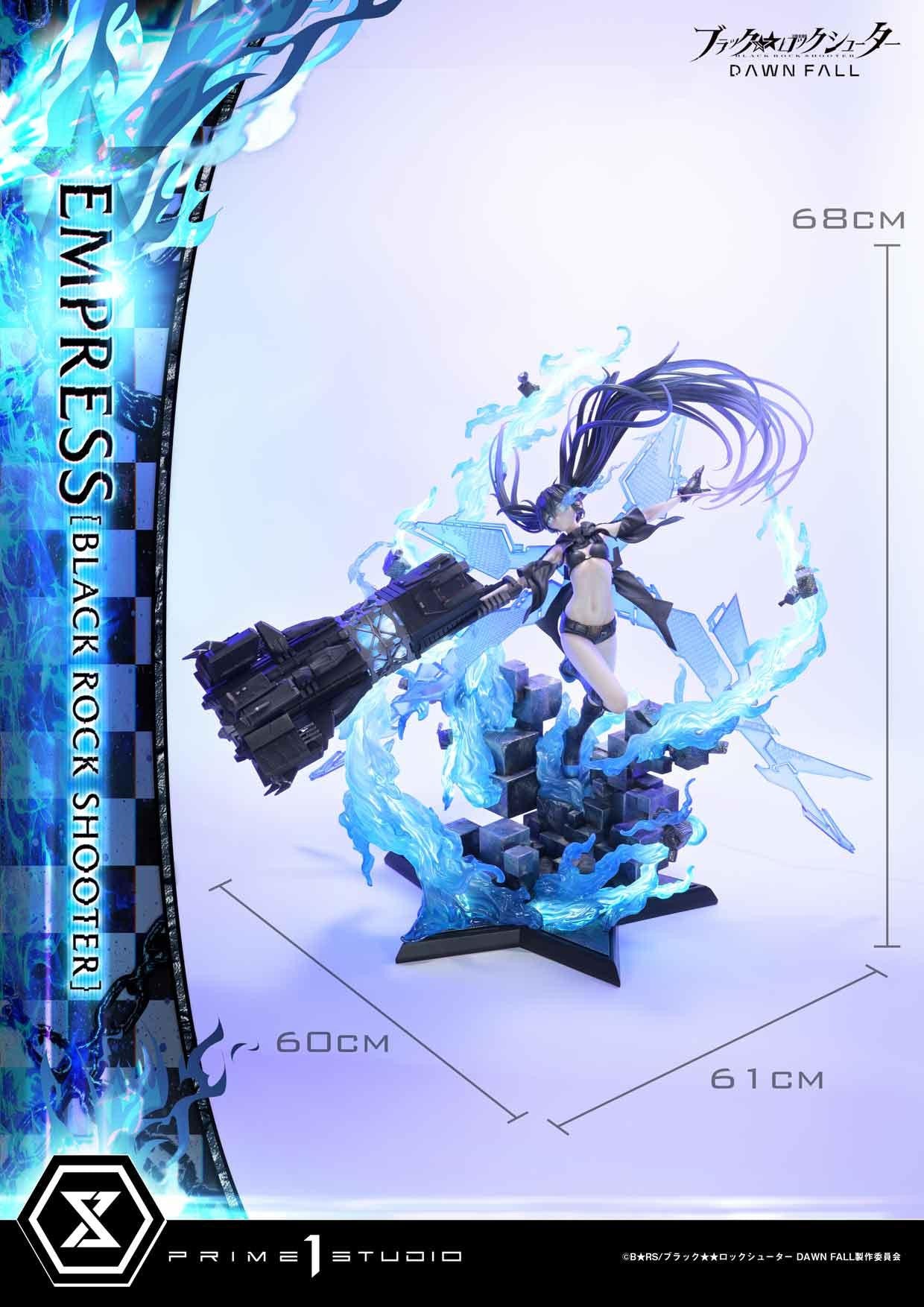 PRE-ORDER Prime 1 Studio - Ultimate Premium Masterline - Black★★Rock Shooter: Dawn Fall - Black ★ Rock Shooter 1/4