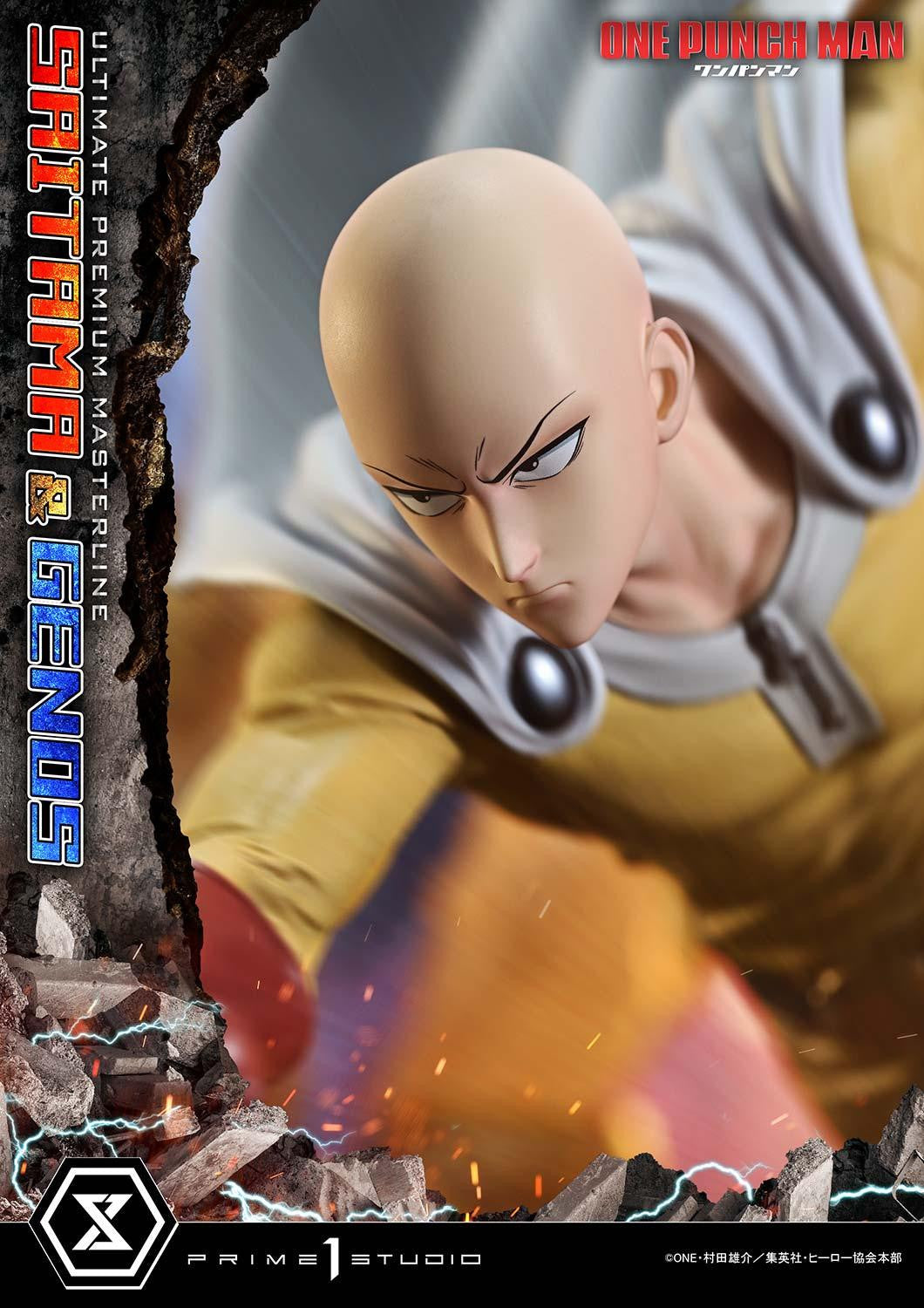 PRE-ORDER Prime1Studio - Ultimate Premium Masterline - One-Punch Man - Saitama & Genos 1/4