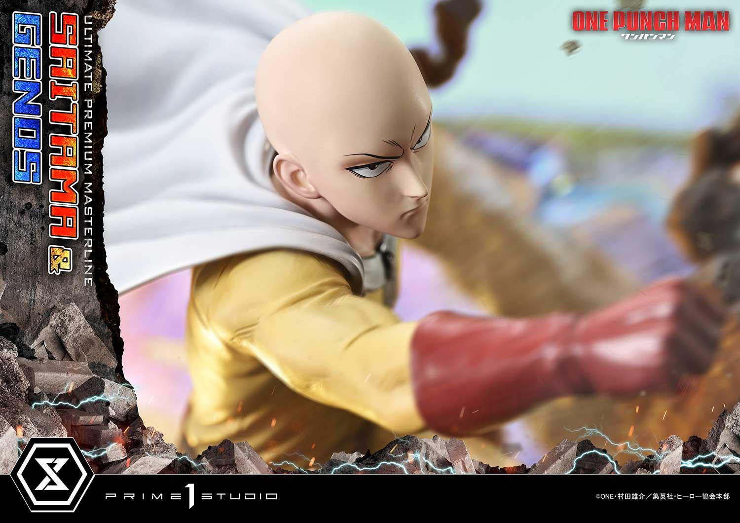 PRE-ORDER Prime1Studio - Ultimate Premium Masterline - One-Punch Man - Saitama & Genos 1/4