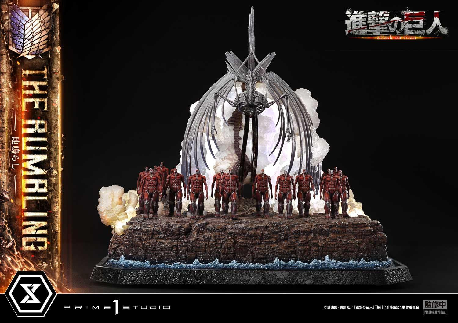 PRE-ORDER Prime1Studio - Ultimate Diorama Masterline - Attack on Titan - The Rumbling
