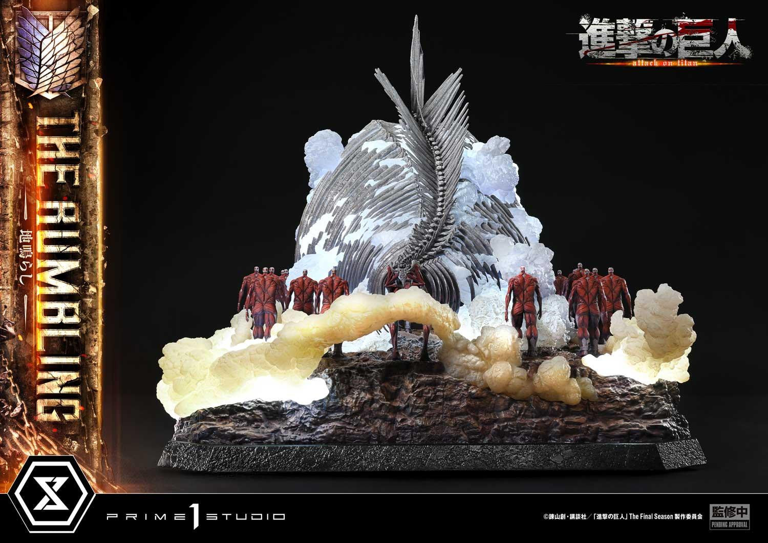 PRE-ORDER Prime1Studio - Ultimate Diorama Masterline - Attack on Titan - The Rumbling