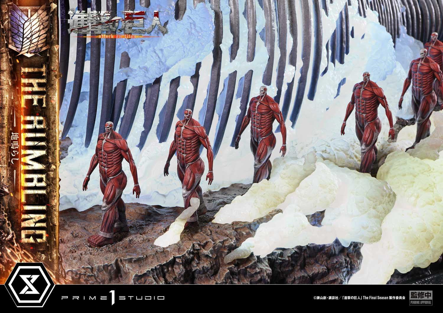 PRE-ORDER Prime1Studio - Ultimate Diorama Masterline - Attack on Titan - The Rumbling