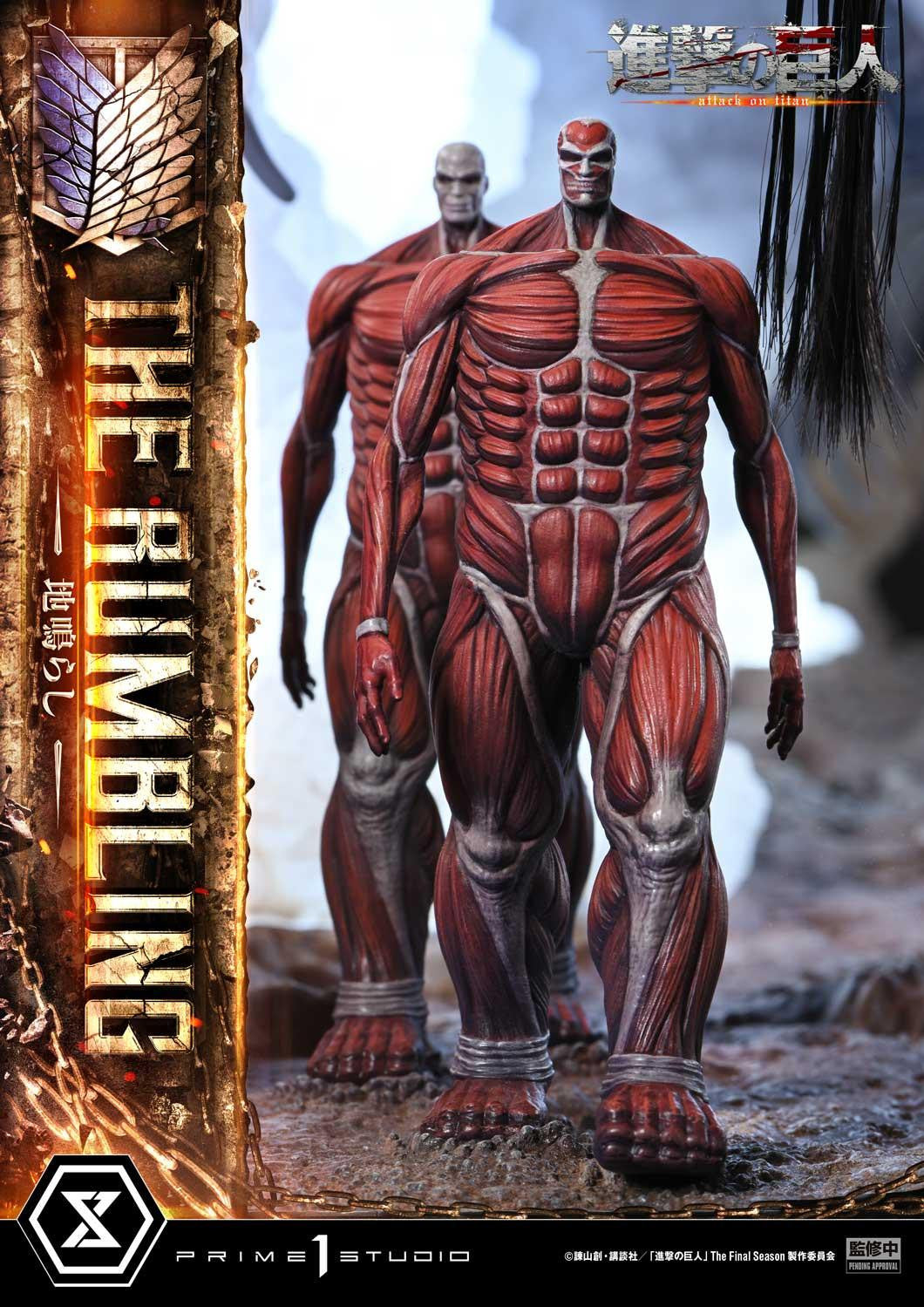 PRE-ORDER Prime1Studio - Ultimate Diorama Masterline - Attack on Titan - The Rumbling