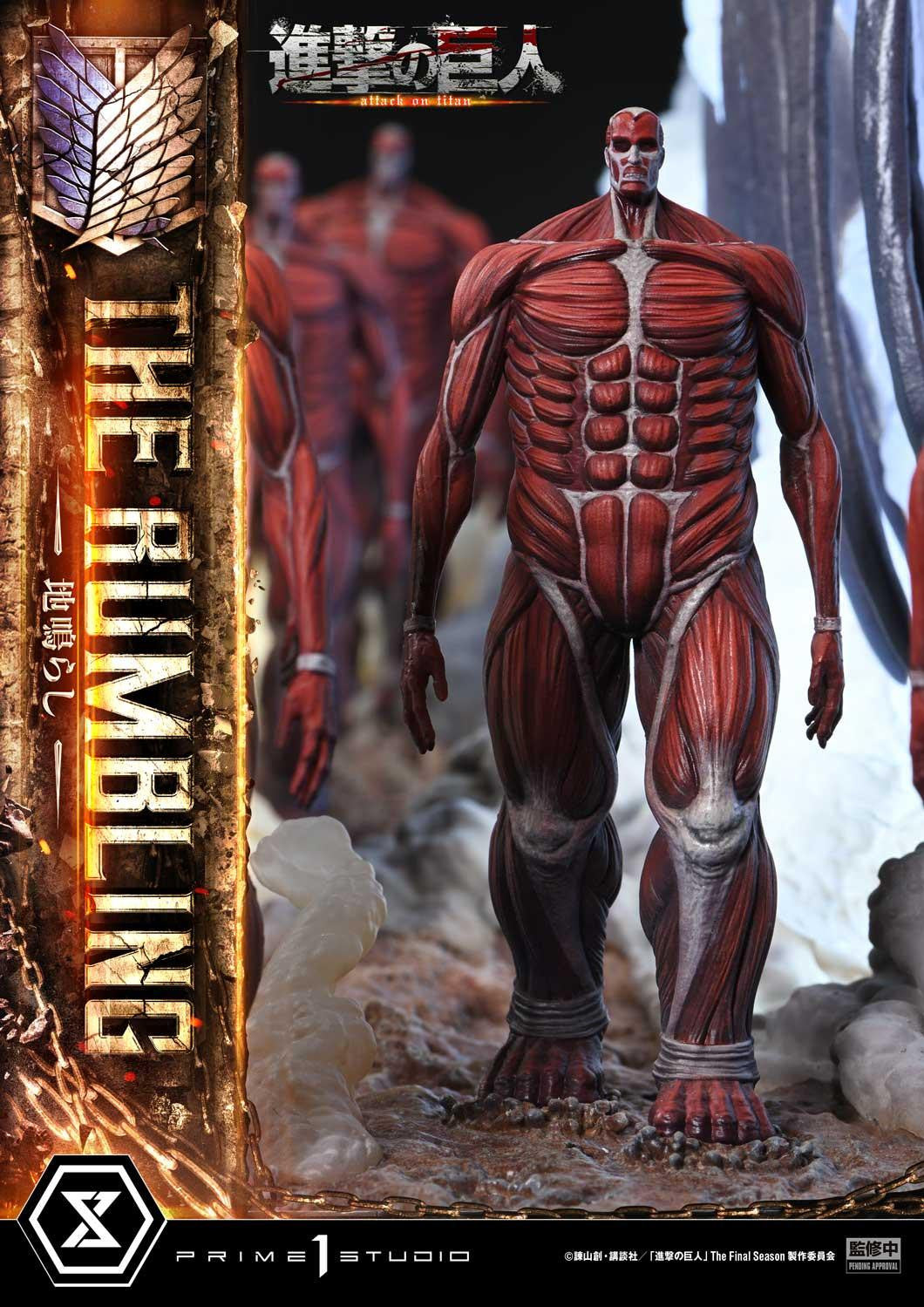 PRE-ORDER Prime1Studio - Ultimate Diorama Masterline - Attack on Titan - The Rumbling