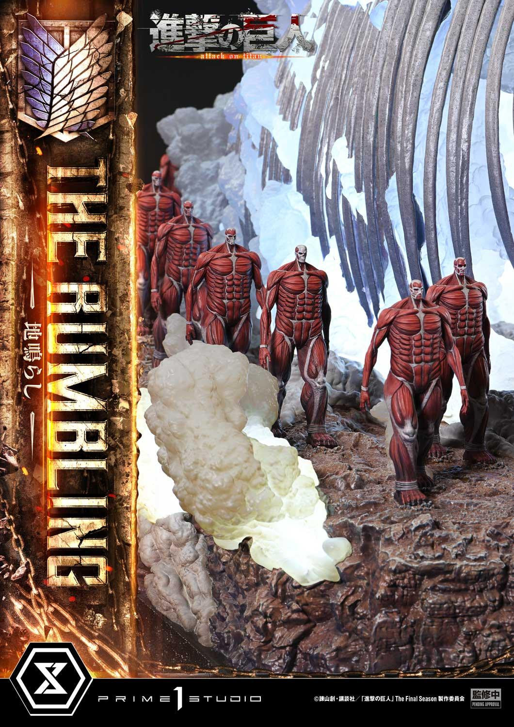 PRE-ORDER Prime1Studio - Ultimate Diorama Masterline - Attack on Titan - The Rumbling