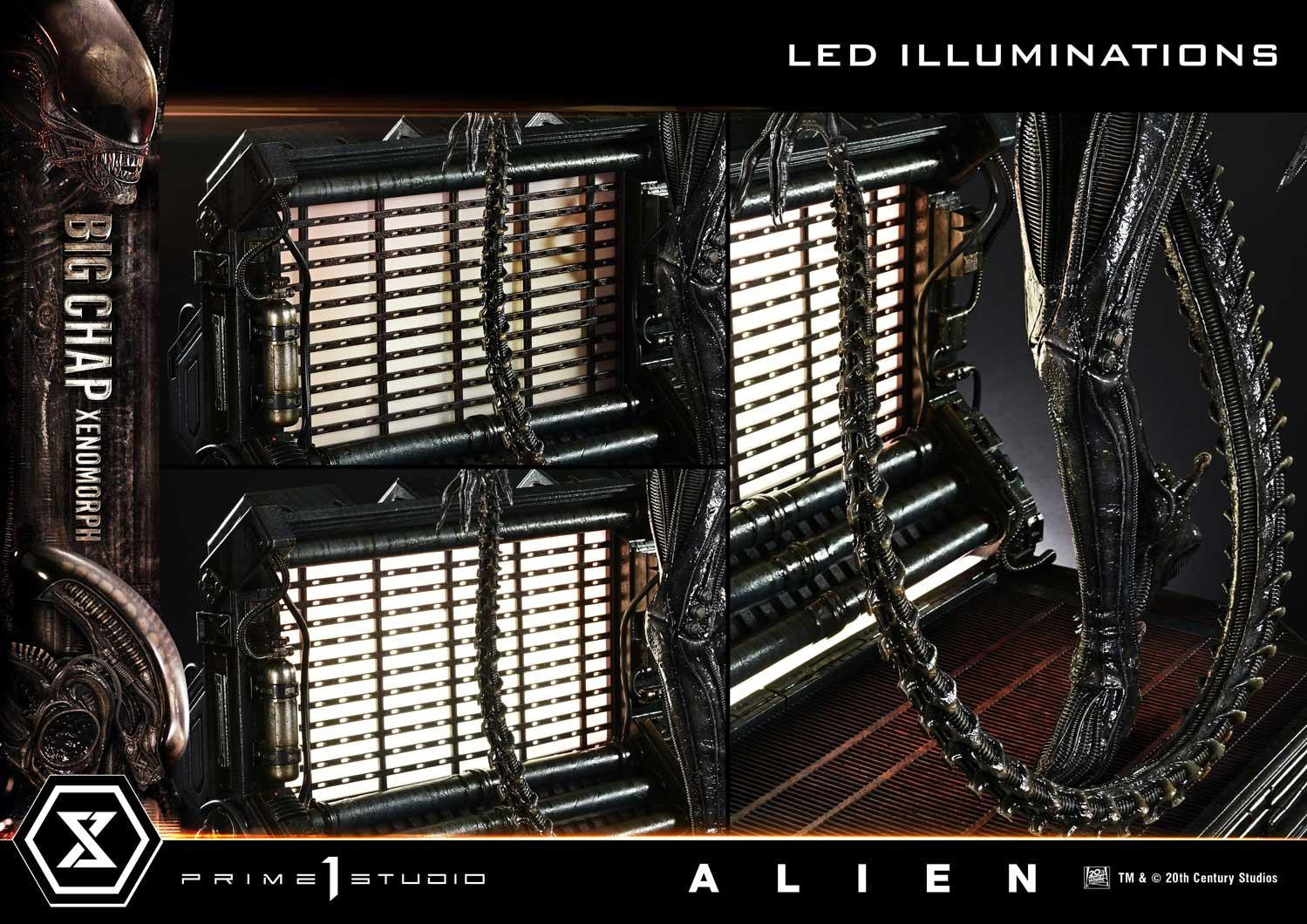 PRE-ORDER Prime 1 Studio - Museum Masterline XL - Alien (Film) - Big Chap Xenomorph: Close Up Shot Ver. 1/3