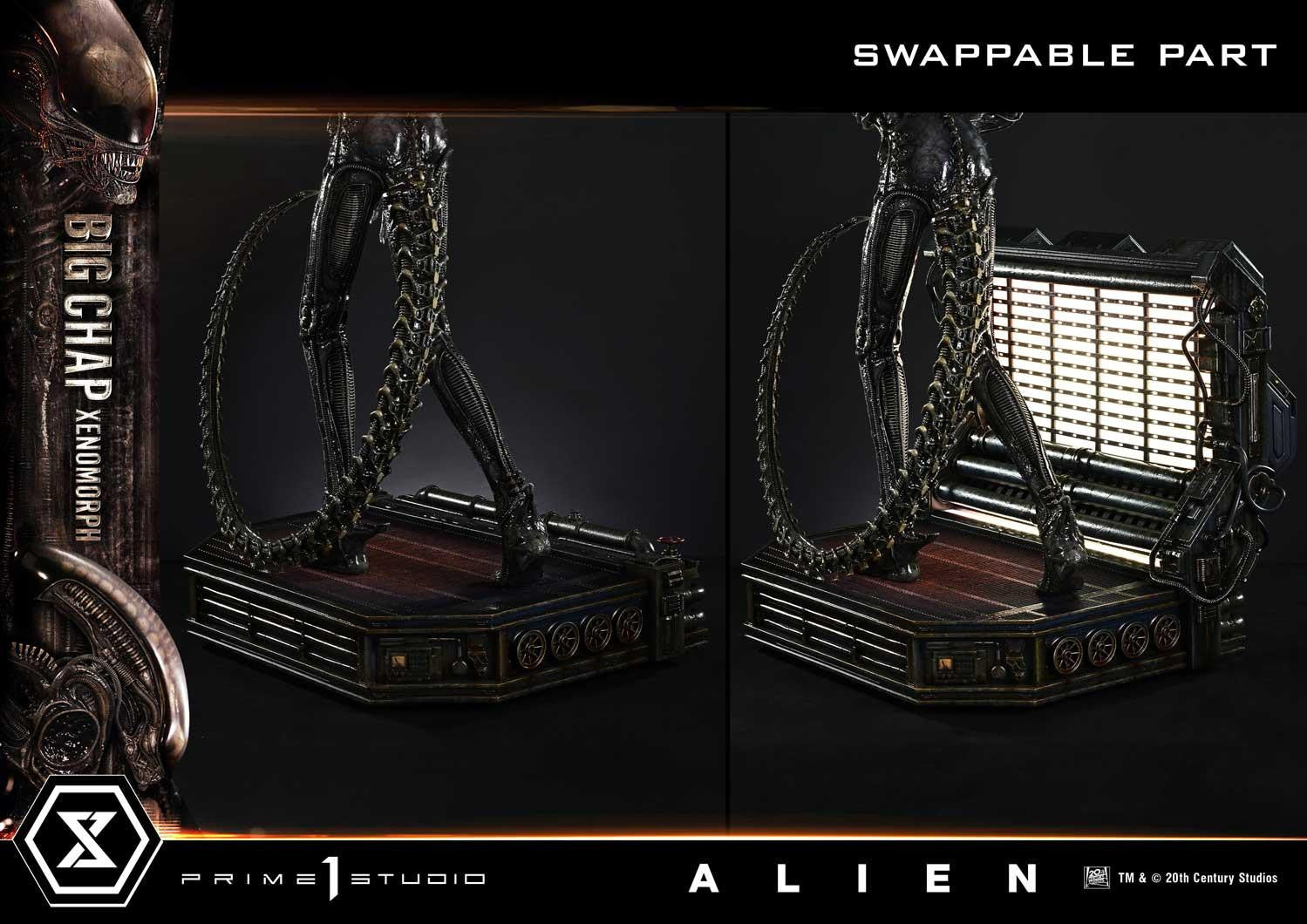 PRE-ORDER Prime 1 Studio - Museum Masterline XL - Alien (Film) - Big Chap Xenomorph: Close Up Shot Ver. 1/3