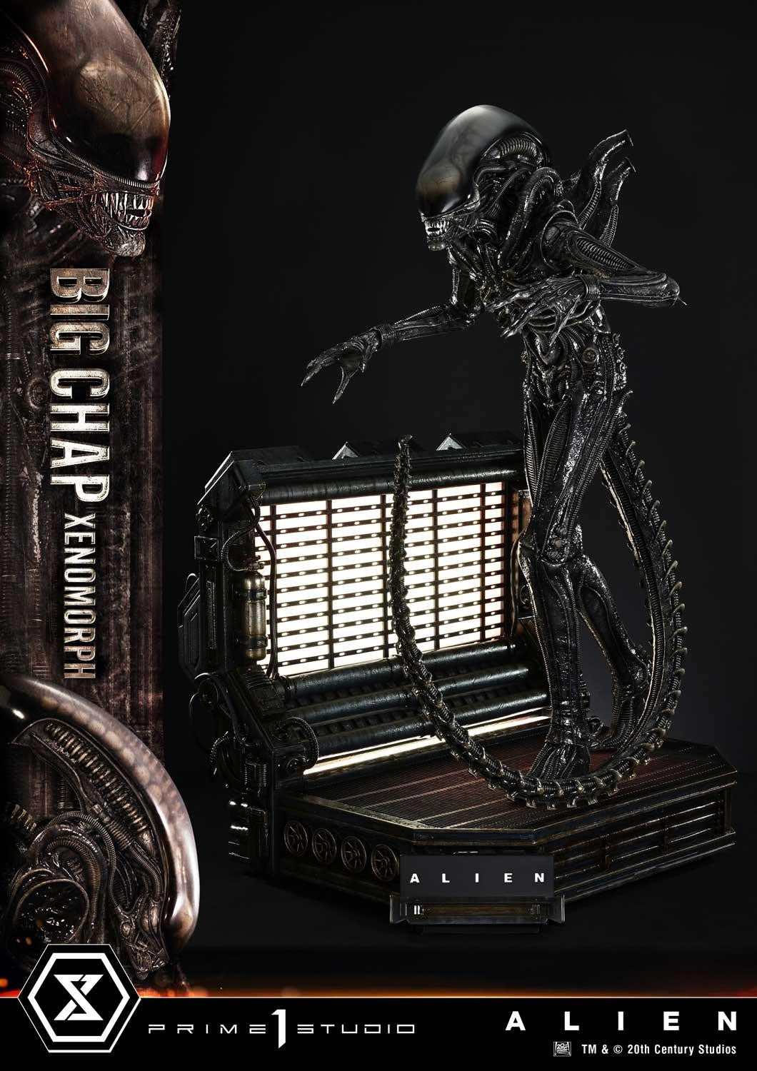 PRE-ORDER Prime 1 Studio - Museum Masterline XL - Alien (Film) - Big Chap Xenomorph: Close Up Shot Ver. 1/3