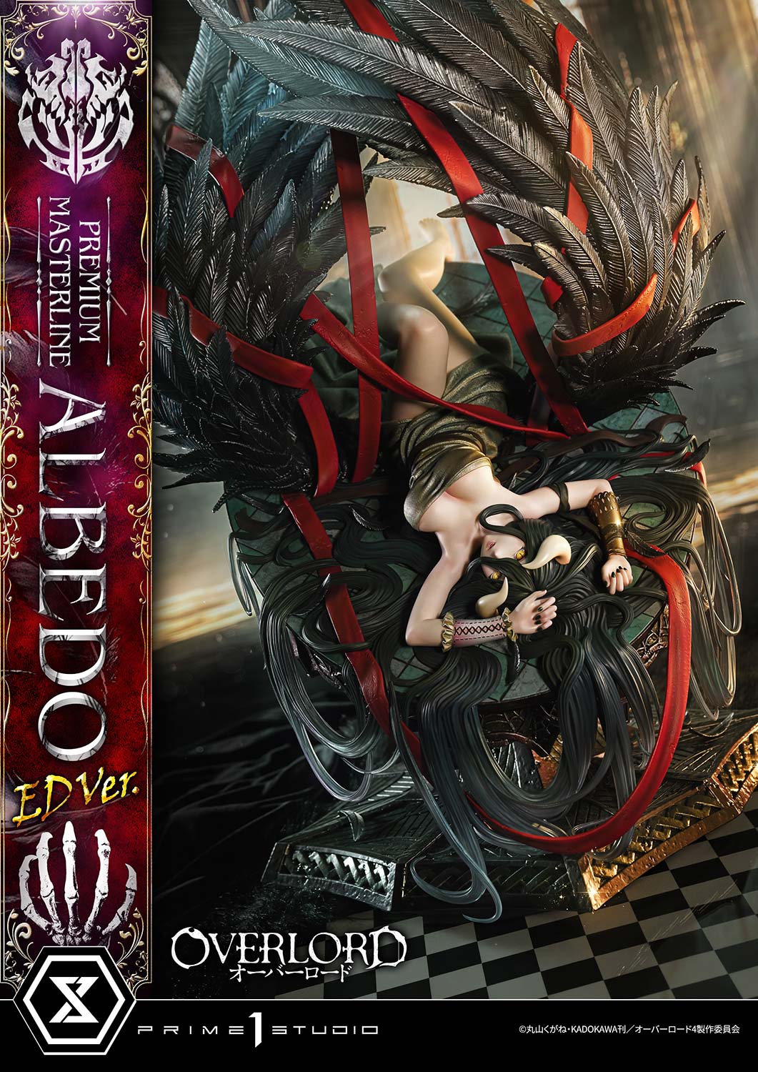PRE-ORDER Prime 1 Studio - Premium Masterline - Overlord - Albedo: ED Ver. 1/4