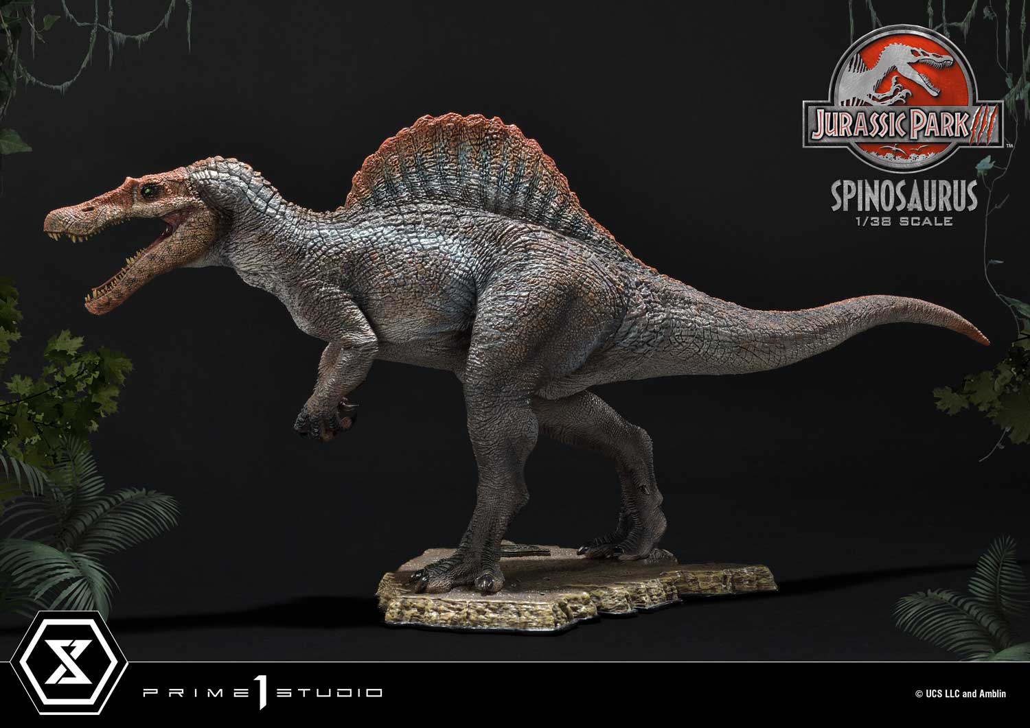 PRE-ORDER Prime 1 Studio - Prime Collectible Figures - Jurassic Park III - Spinosaurus 1/38
