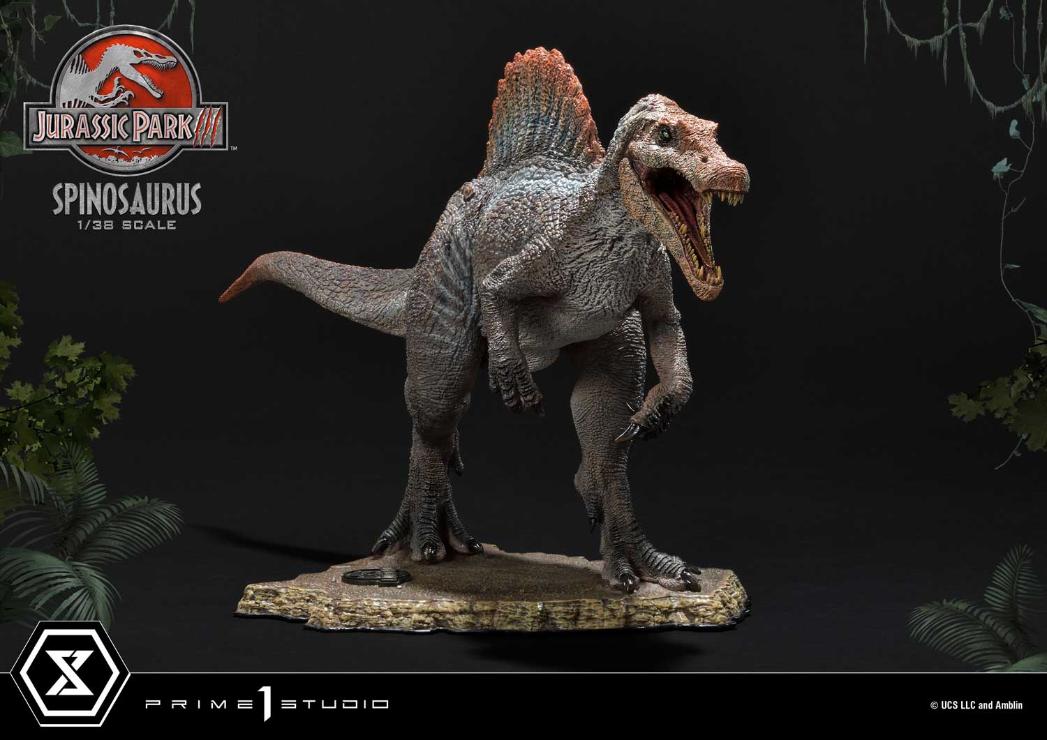 PRE-ORDER Prime 1 Studio - Prime Collectible Figures - Jurassic Park III - Spinosaurus 1/38