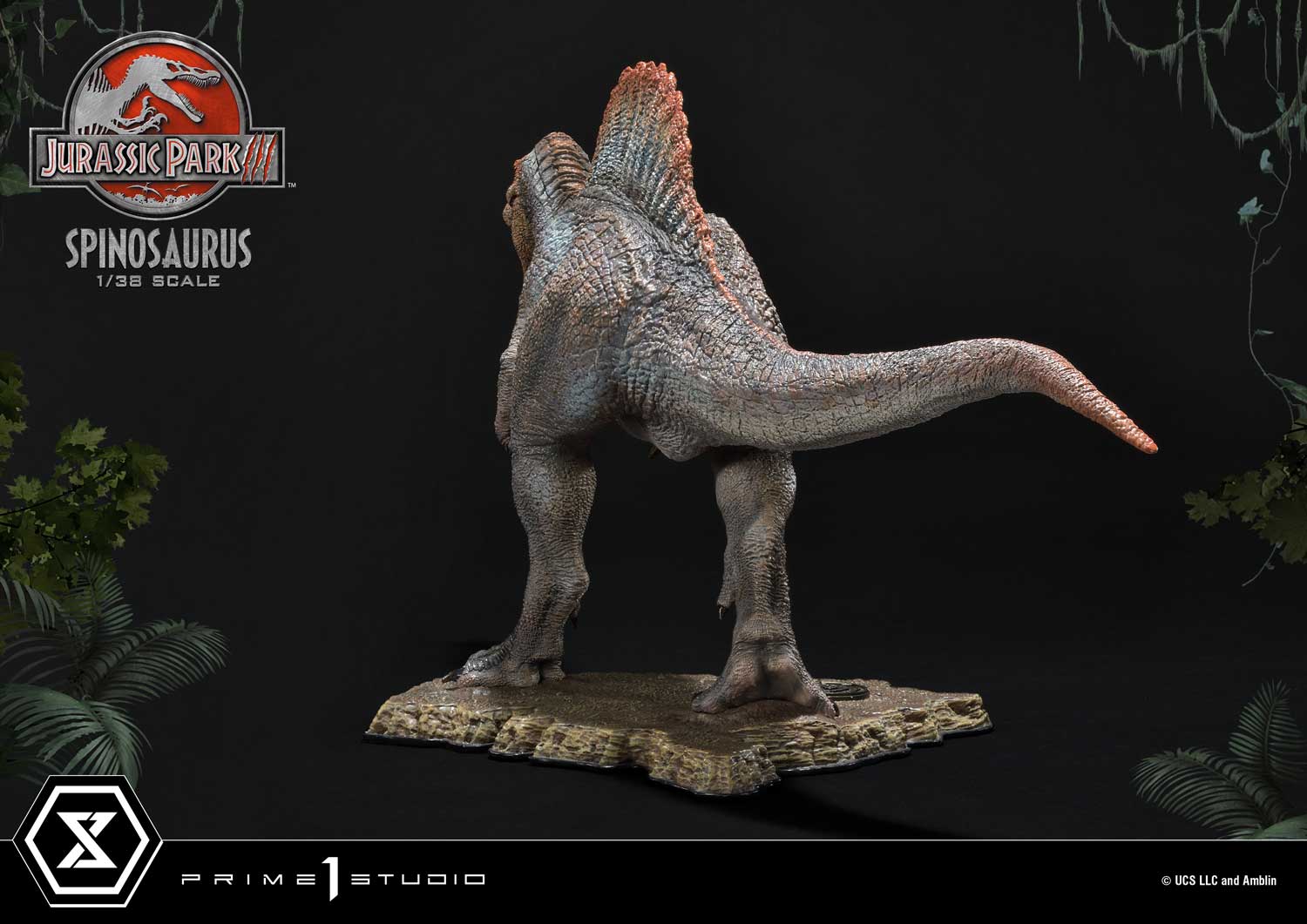 PRE-ORDER Prime 1 Studio - Prime Collectible Figures - Jurassic Park III - Spinosaurus 1/38