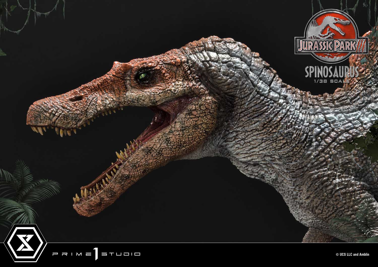 PRE-ORDER Prime 1 Studio - Prime Collectible Figures - Jurassic Park III - Spinosaurus 1/38