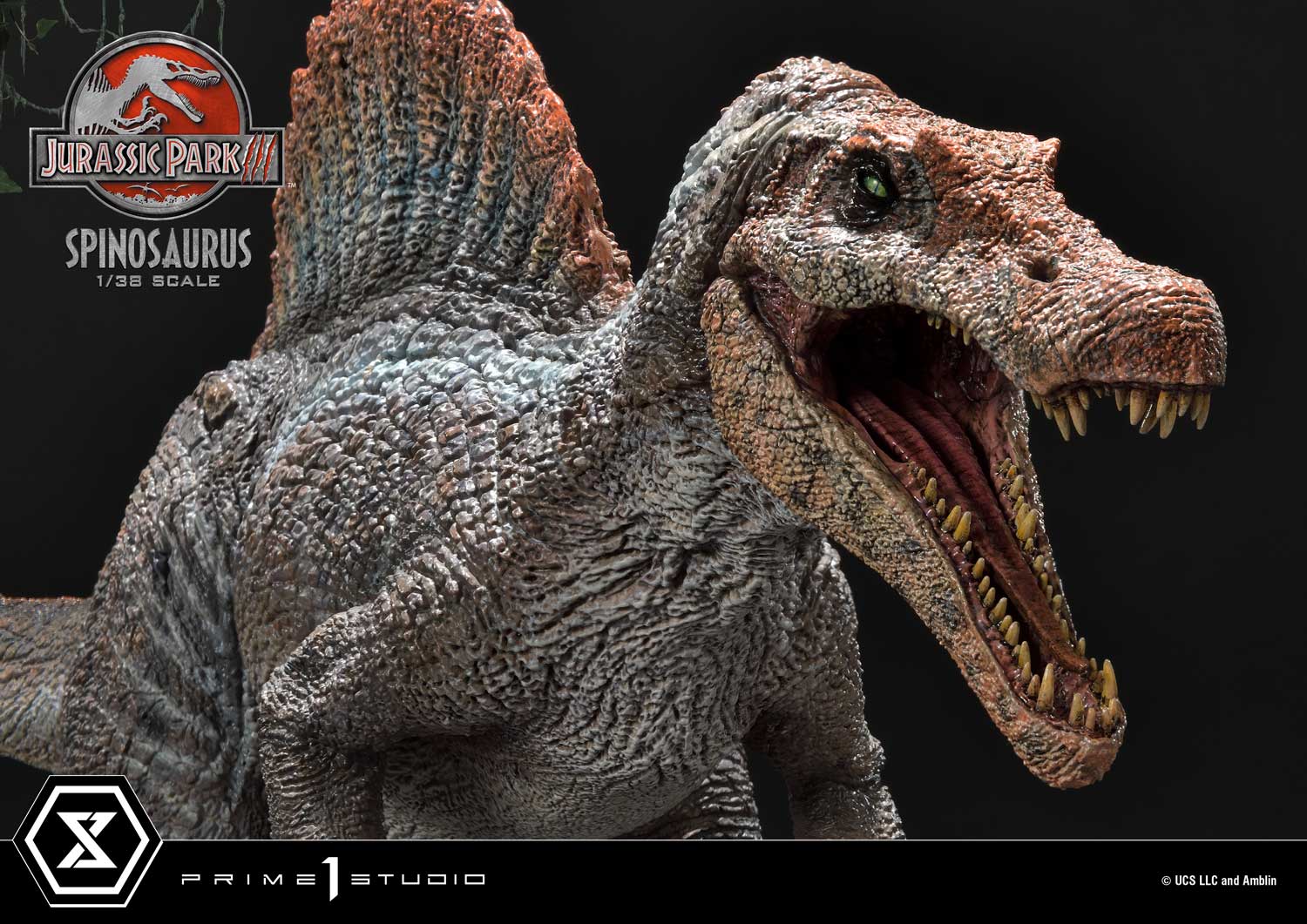PRE-ORDER Prime 1 Studio - Prime Collectible Figures - Jurassic Park III - Spinosaurus 1/38