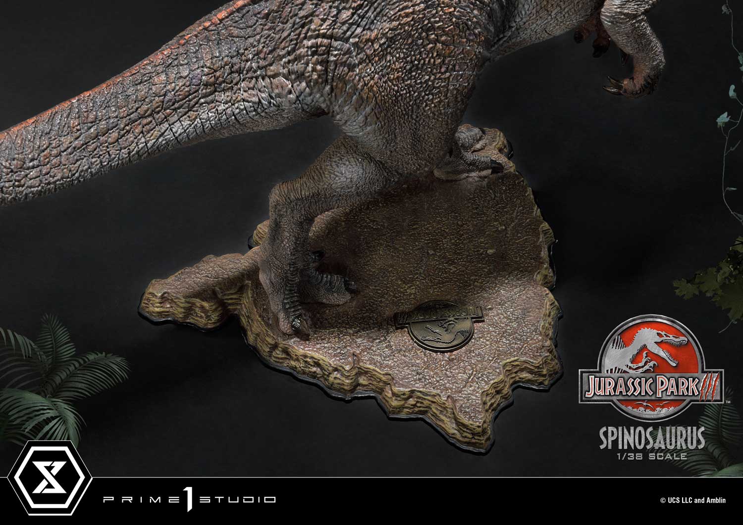 PRE-ORDER Prime 1 Studio - Prime Collectible Figures - Jurassic Park III - Spinosaurus 1/38