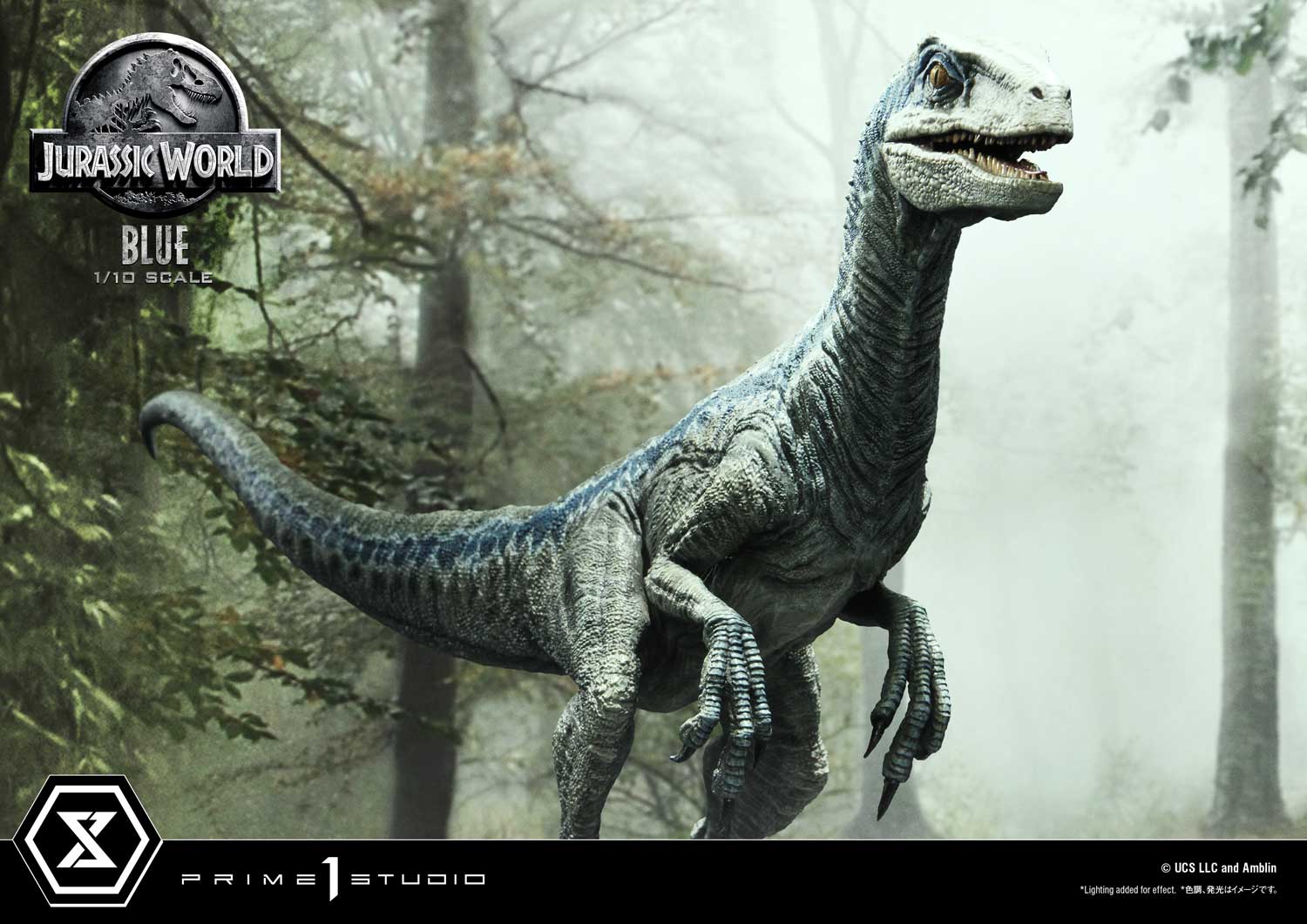 PRE-ORDER Prime 1 Studio - Prime Collectible Figures - Jurassic World - Blue 1/38