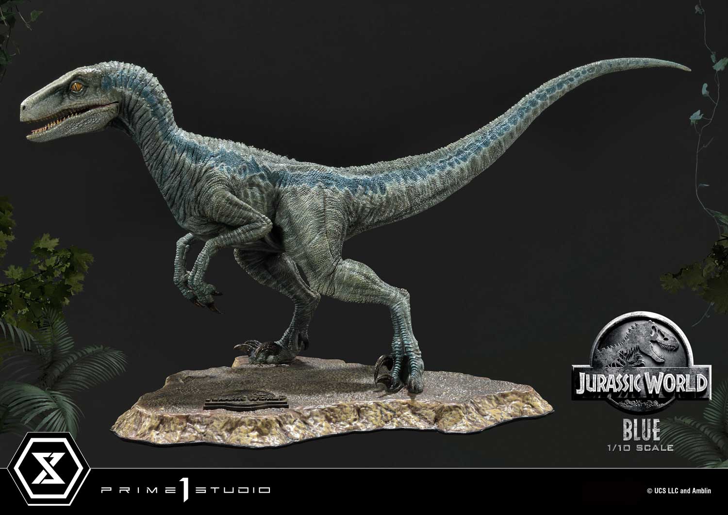 PRE-ORDER Prime 1 Studio - Prime Collectible Figures - Jurassic World - Blue 1/38