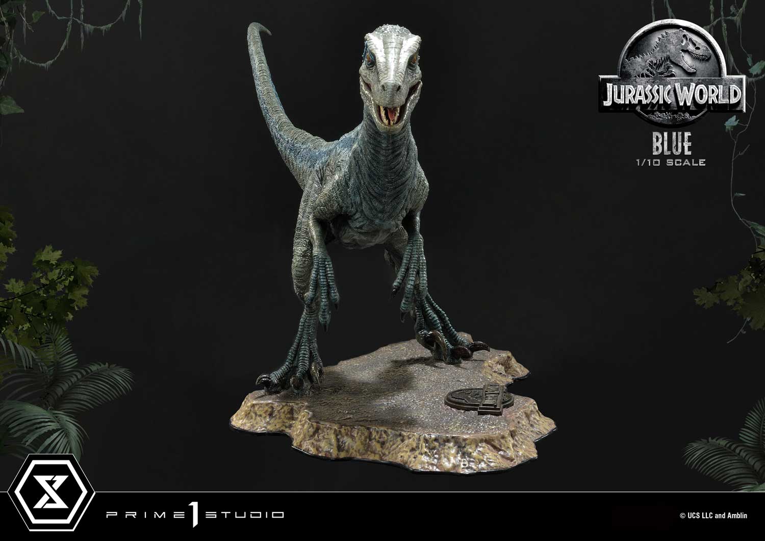 PRE-ORDER Prime 1 Studio - Prime Collectible Figures - Jurassic World - Blue 1/38