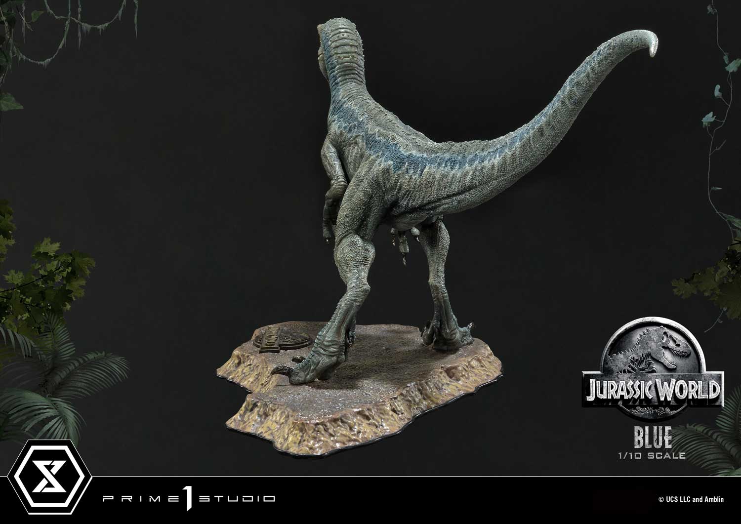PRE-ORDER Prime 1 Studio - Prime Collectible Figures - Jurassic World - Blue 1/38
