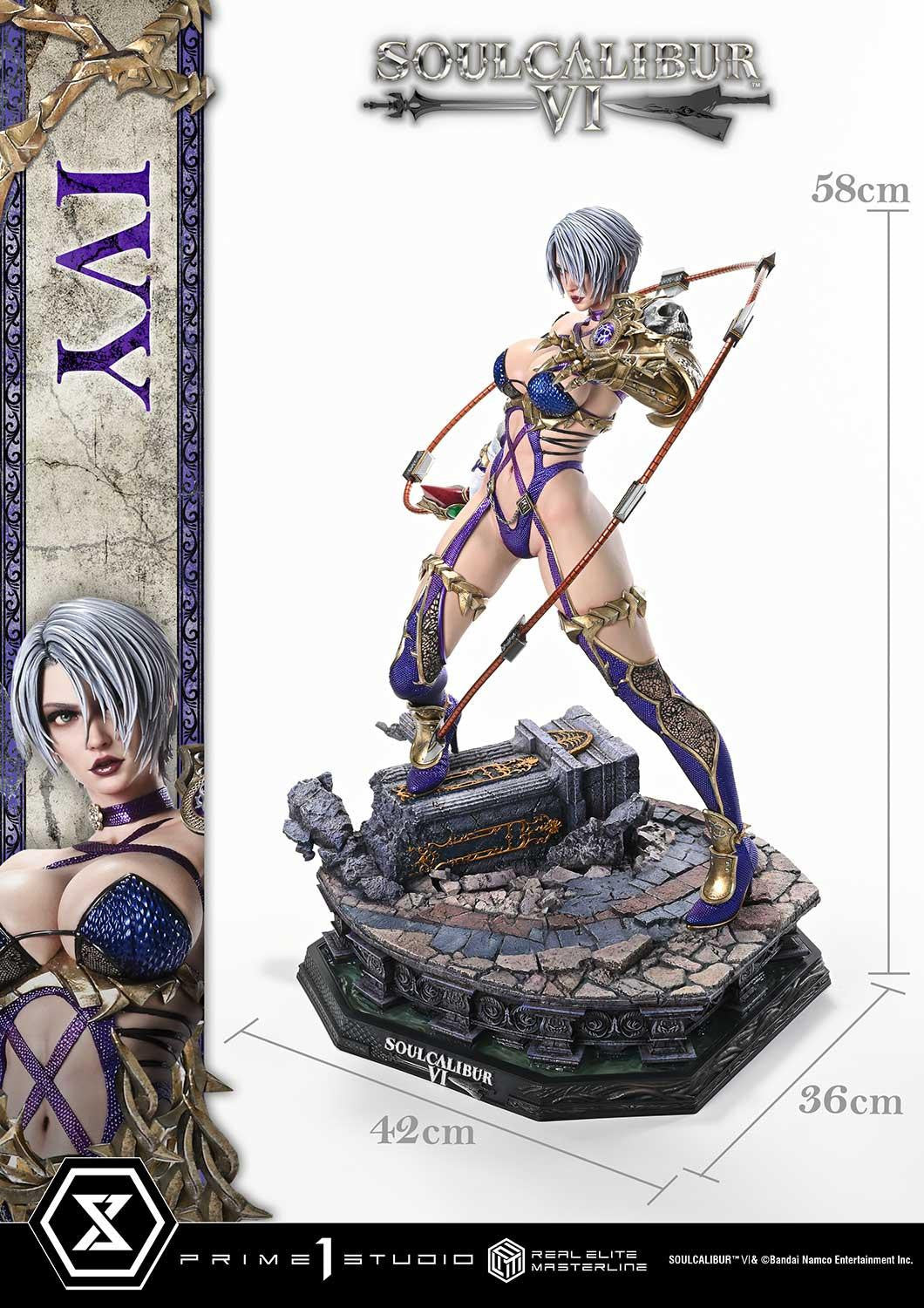 PRE-ORDER Prime 1 Studio - Real Elite Masterline - Soulcalibur VI - Ivy 1/4