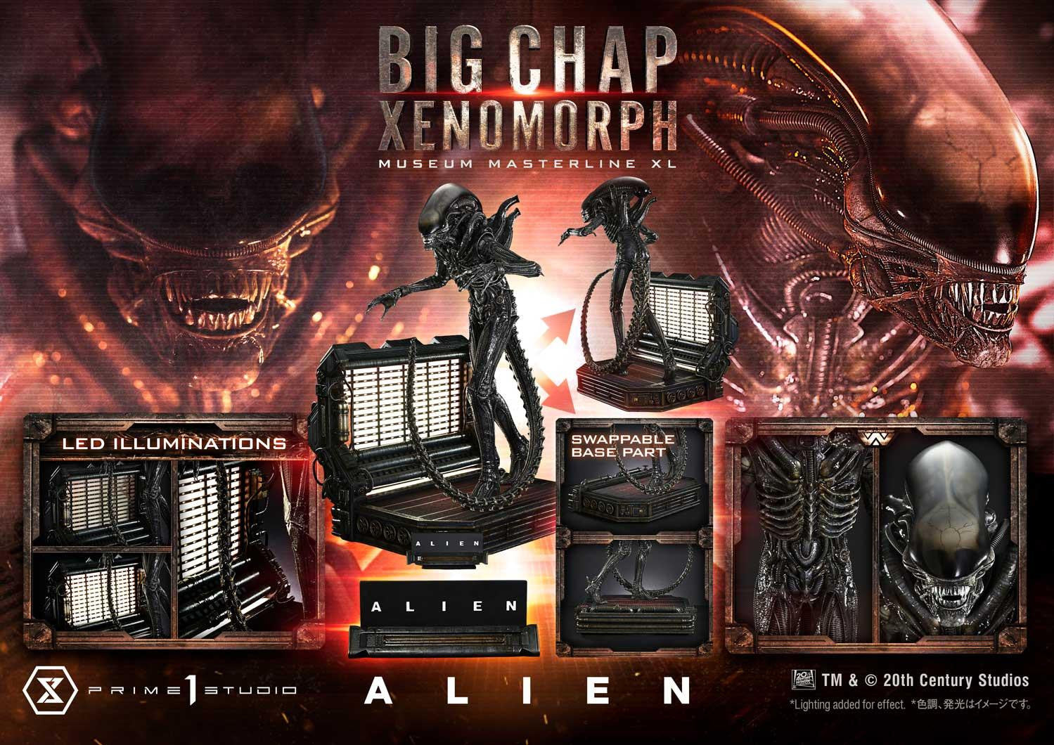 PRE-ORDER Prime 1 Studio - Museum Masterline XL - Alien Film - Big Chap Xenomorph: Regular Ver.