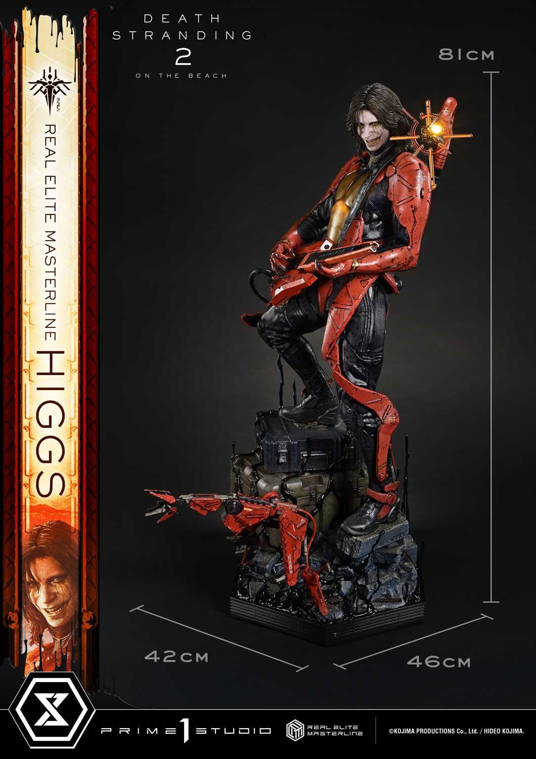 PRE-ORDER Prime 1 Studio - Real Elite Masterline - Death Stranding 2: On the Beach - Higgs Monaghan 1/3