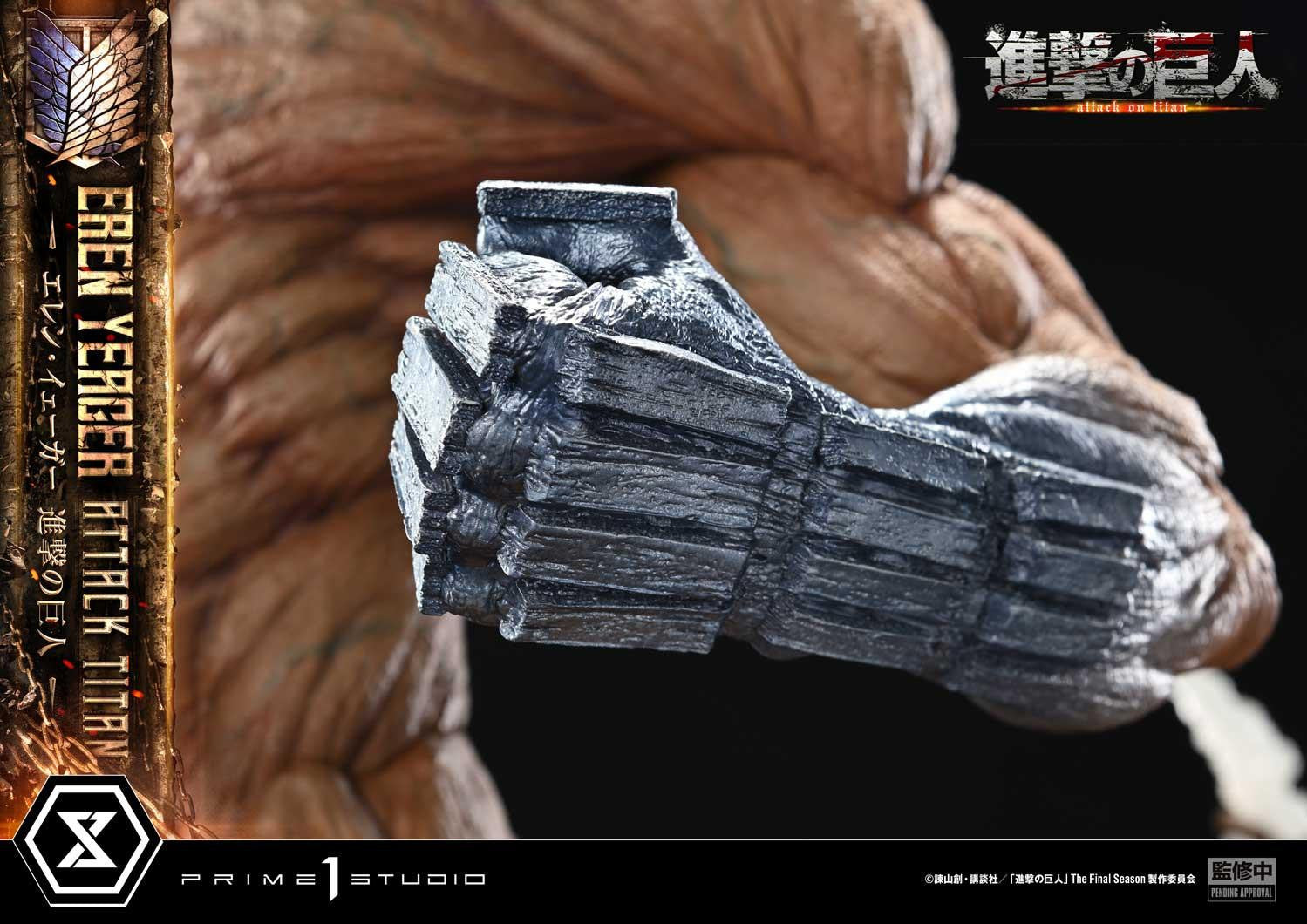 PRE-ORDER Prime 1 Studio - Ultimate Diorama Masterline - Attack on Titan - Eren Yeager: Attack Titan